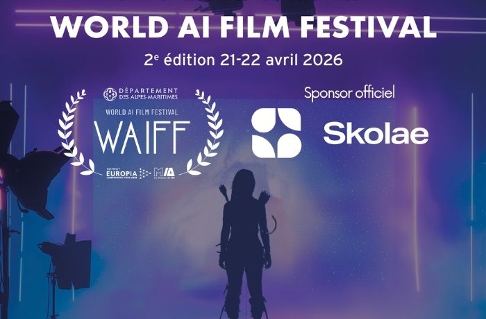 Skolae : Sponsor Officiel du World A.I. Film 
Festival 2026